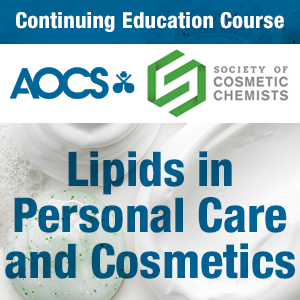 Lipids in Personal Care and Cosmetics