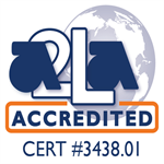 A2LA accreditation logo