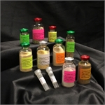Vials of certified reference materials (CRMs)